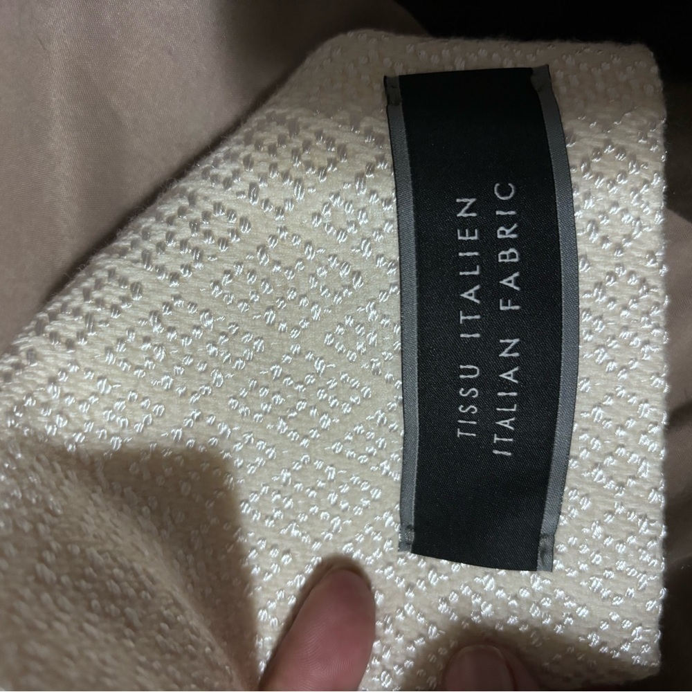 Le Chateau white wool trench coat xxs nwt - Picture 15 of 16